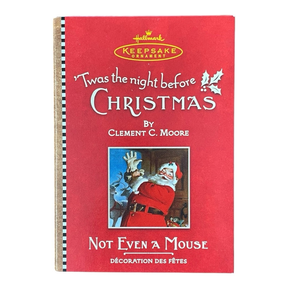 Twas The Night Before Christmas Volume 1 Hallmark Keepsake Ornament